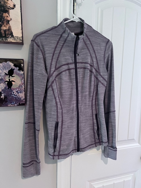 lululemon athletica Jackets & Blazers - Two lululemon Zip-ups- Purple and Gray